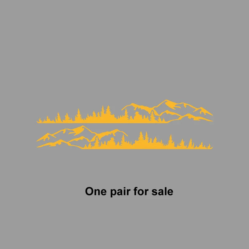 Hills & Forest Scene Adventure Decal | Outdoor Nature Vinyl Sticker for Cars, Trucks & More - 200000182:366;5:100014064-200000182:10;5:361385-200000182:366;5:361385-200000182:366;5:361386-200000182:350853;5:361385-  DRIVEN - 6