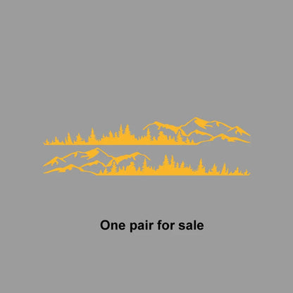 Hills & Forest Scene Adventure Decal | Outdoor Nature Vinyl Sticker for Cars, Trucks & More - 200000182:366;5:100014064-200000182:10;5:361385-200000182:366;5:361385-200000182:366;5:361386-200000182:350853;5:361385-  DRIVEN - 6