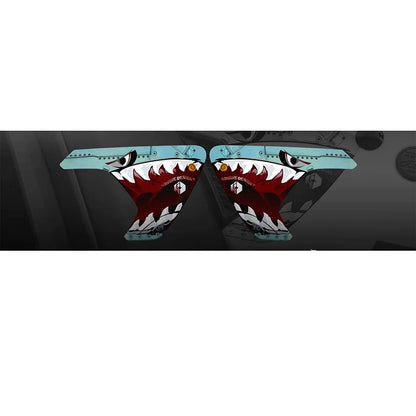 Shark Soldier Hood, Side & Fender Vent Decal | Precut Vinyl Wrap Graphic Kit - 200000182:350686#E-200000182:691#C-200000182:10#D-200000182:193#A-200000182:29#B-  DRIVEN - 11