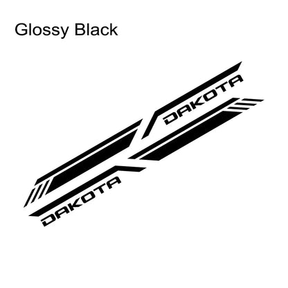 Bed Side Stripe Decal for Dodge Dakota SLT / SXT / 5.9 / R/T Sport | Vinyl Truck Sticker - 200000182:350853#Carbon Fiber-200000182:173#Matt Gold-200000182:496#Matt Silver-200000182:1052#Colorful Laser-200000182:350850#Matt Black-  DRIVEN - 13