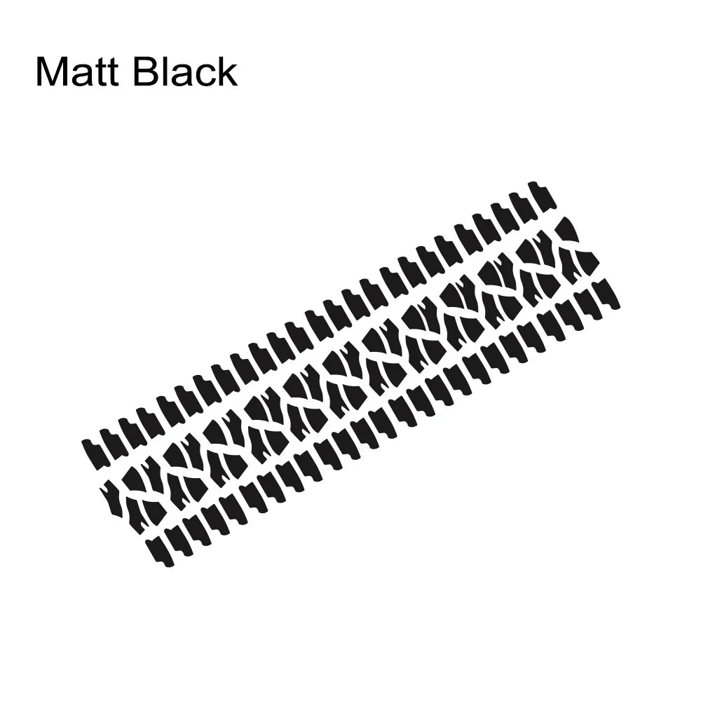Off-Road Adventure Tracks Vinyl Graphic Decal – Hood, Door, Side & Tail | 2 Sizes, 12 Finishes | Universal Fit - 200000182:193#Matt Black;5:361386#100x28cm-200000182:175#Glossy Blue;5:100014064#65x20cm-200000182:193#Matt Black;5:100014064#65x20cm-200000182:173#Glossy Yellow;5:361386#100x28cm-200000182:496#Matt Gold;5:100014064#65x20cm-  DRIVEN - 7