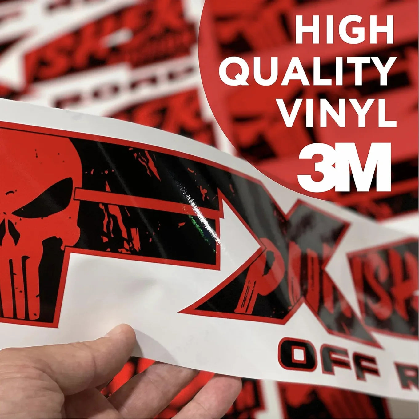 FX4 Off-Road Skull Bedside Decal for 4x4 Trucks | Modified Vinyl Sticker Kit - 200000182:193#A-200000182:29#B-  DRIVEN - 4