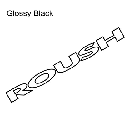 Roush Custom Windshield Sticker for Ford Mustang GT / Shelby / F-150 Raptor SVT | Vinyl - 200000182:691#Glossy Gray;5:200000990#1Pc-200000182:29#Glossy White;5:361385#2Pcs-200000182:10#Glossy Red;5:200000990#1Pc-200000182:691#Glossy Gray;5:361385#2Pcs-200000182:350852#Matt Black;5:200000990#1Pc-  DRIVEN - 8