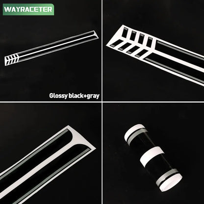 First Edition Door Side Skirt Stripe Decal for Ford Bronco | 2-Piece Vinyl Sticker Kit - 200000182:10#Matte black Gray;5:200000990#For 2-door-200000182:350852#Glossy carbon black;5:200000990#For 2-door-200000182:29#Glossy black Gray;5:200000990#For 2-door-200000182:691#Matte black Red;5:200000990#For 2-door-200000182:173#Glossy white;5:200000990#For 2-door-  DRIVEN - 2