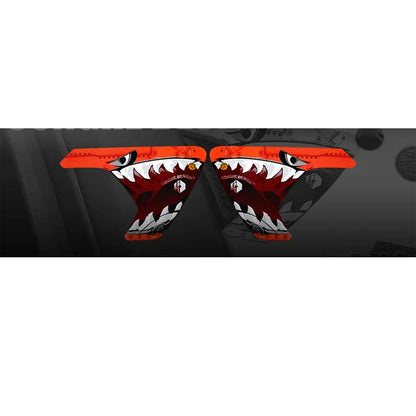 Shark Soldier Hood, Side & Fender Vent Decal | Precut Vinyl Wrap Graphic Kit - 200000182:350686#E-200000182:691#C-200000182:10#D-200000182:193#A-200000182:29#B-  DRIVEN - 10