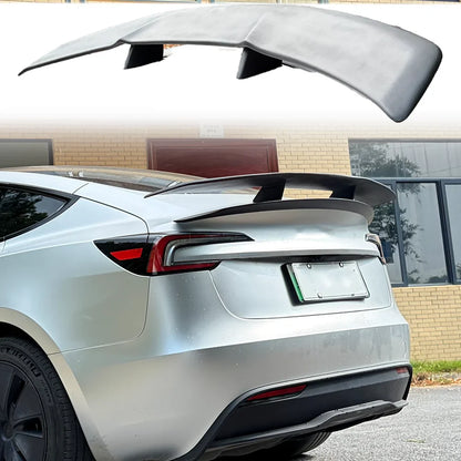 Novitec-Style Rear Trunk Lid Spoiler for Tesla Model 3 (2019–2024) | ABS Luggage Compartment Wing - 14:200004891#Forged Carbon Fiber-14:200004889#Unpainted FRP-14:201619815#Real Carbon Fiber-  DRIVEN - 1