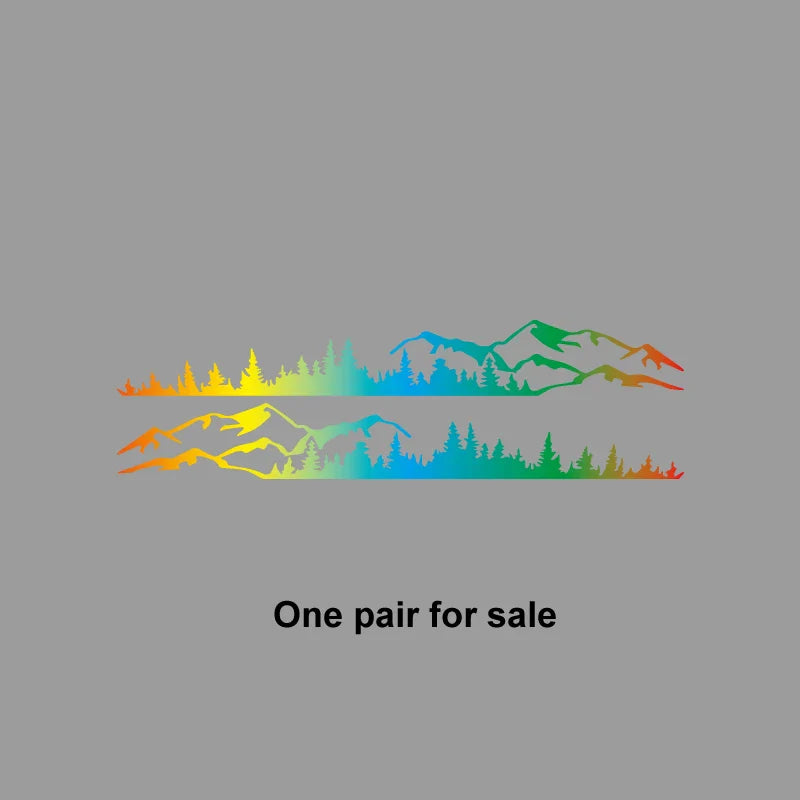 Hills & Forest Scene Adventure Decal | Outdoor Nature Vinyl Sticker for Cars, Trucks & More - 200000182:366;5:100014064-200000182:10;5:361385-200000182:366;5:361385-200000182:366;5:361386-200000182:350853;5:361385-  DRIVEN - 7
