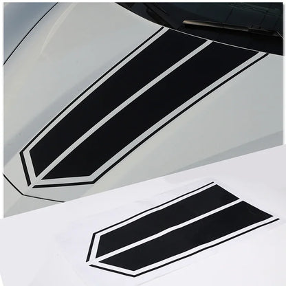 Engine Hood Stripe Sticker for Chevrolet Corvette C8 Stingray / Z51 / Z06 (2020–2025) | Suetlcoity