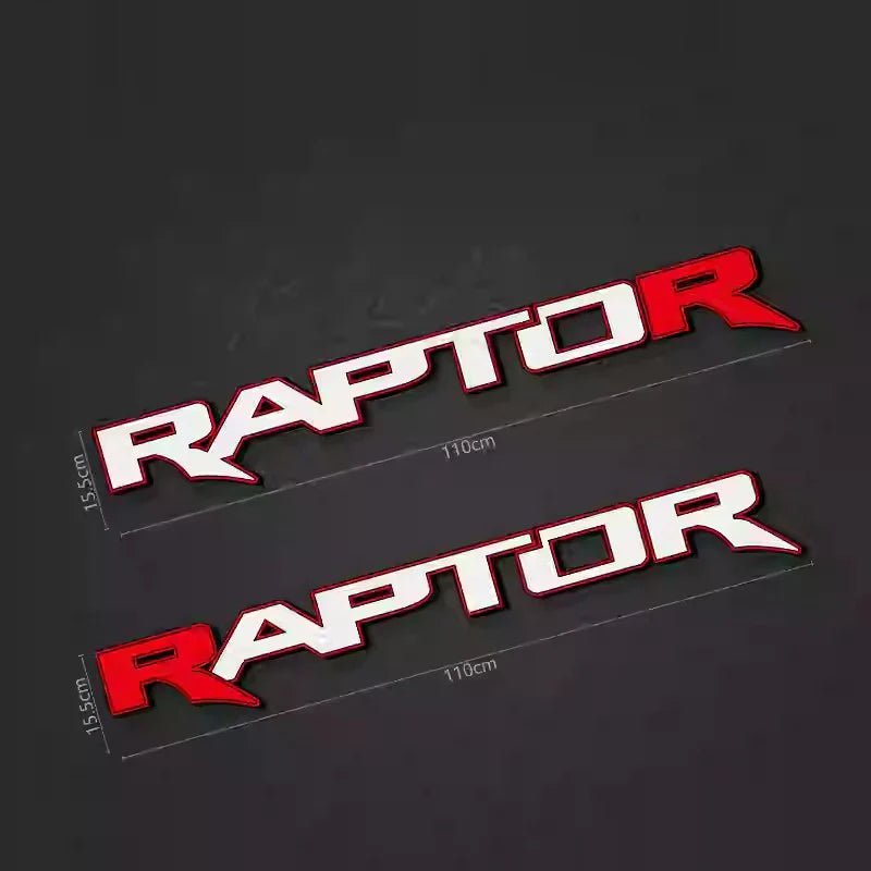 Vinyl Tape Patch Decal for Ford F-150 Raptor / Ranger Truck | 2-Piece Cargo Sticker - 200000182:193#110x15.5cm-200000182:29#68x9.5cm-  DRIVEN - 6