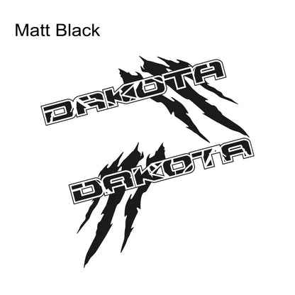 Claw Style Truck Bed Side Decal | Universal Pickup Body Vinyl Graphic - 200000182:1052#Matt Black;5:361385#50x27.8cm-200000182:1052#Matt Black;5:361386#70x38.9cm-200000182:1052#Matt Black;5:100014064#90x50cm-200000182:350850#Matt Sliver;5:200000990#40x22cm-200000182:350850#Matt Sliver;5:361385#50x27.8cm-  DRIVEN - 14