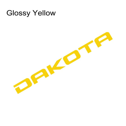 Front Windshield Decal for Dodge Dakota SLT / SXT / 5.9 / R/T | Vinyl Truck Window Sticker - 200000182:691#Glossy Gray-200000182:10#Glossy Red-200000182:193#Glossy Black-200000182:29#Glossy White-200000182:175#Glossy Blue-  DRIVEN - 17