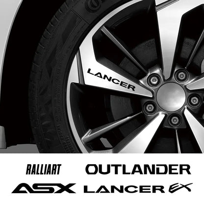 Wheel Rim Vinyl Decal for Mitsubishi Lancer / Outlander / Ralliart / ASX | DIY Rim Sticker Film - 200000182:496#For Outlander;355:203282824#White-200000182:496#For Outlander;355:203282825#Red-200000182:350686#For Ralliart;355:203282823#Black-200000182:350686#For Ralliart;355:203282824#White-200000182:173#For Lancer EX;355:203282823#Black-  DRIVEN - 2