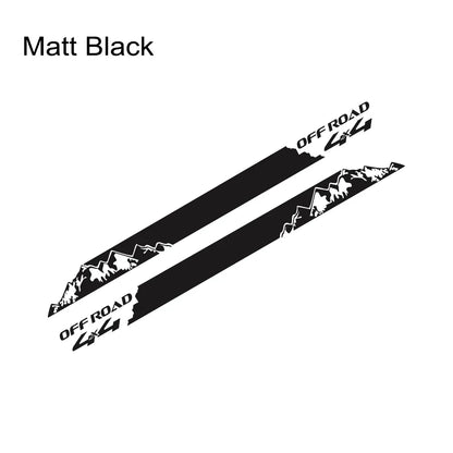 Mountain 4x4 Off-Road Door Side Decal | Universal Pickup Truck Vinyl Graphic - 200000182:173#Matt Black;5:361385#100x7.5cm-200000182:173#Matt Black;5:200000990#150x11cm-200000182:173#Matt Black;5:100014064#175x13cm-200000182:173#Matt Black;5:361386#190x14cm-200000182:175#Glossy Blue;5:361385#100x7.5cm-  DRIVEN - 15