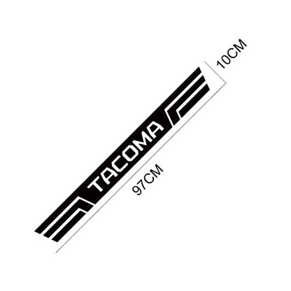 Front Windshield Graphic Decal for Toyota Tacoma | Custom Logo Vinyl Truck Sticker - 200000182:193#Glossy Black-200000182:1052#Colorful Laser-200000182:350850#Matt Black-200000182:350853#Carbon Fiber-200000182:366#Glossy Yellow-  DRIVEN - 5