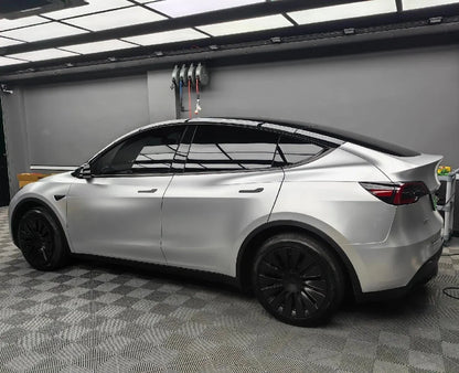 Precut Color Change PPF for Tesla Model 3 Highland (2024–2025) | Black & Glacier Blue PET Film - 200000182:350686#Bright black-200000182:350850#Matte Black-200000182:350852#Matte Black Purple-200000182:200004890#Lake Blue-200000182:200000914#Porsche Matte Grey-  DRIVEN - 8