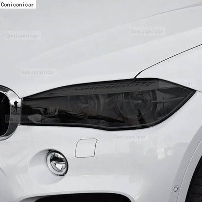 Headlight Anti-Scratch Film for BMW X6 F16 / G06 / X6M F86 / F96 (2015-2022) | Exterior Vinyl - 200000182:193#2015-2019-200000182:29#2020-2022-  DRIVEN - 3
