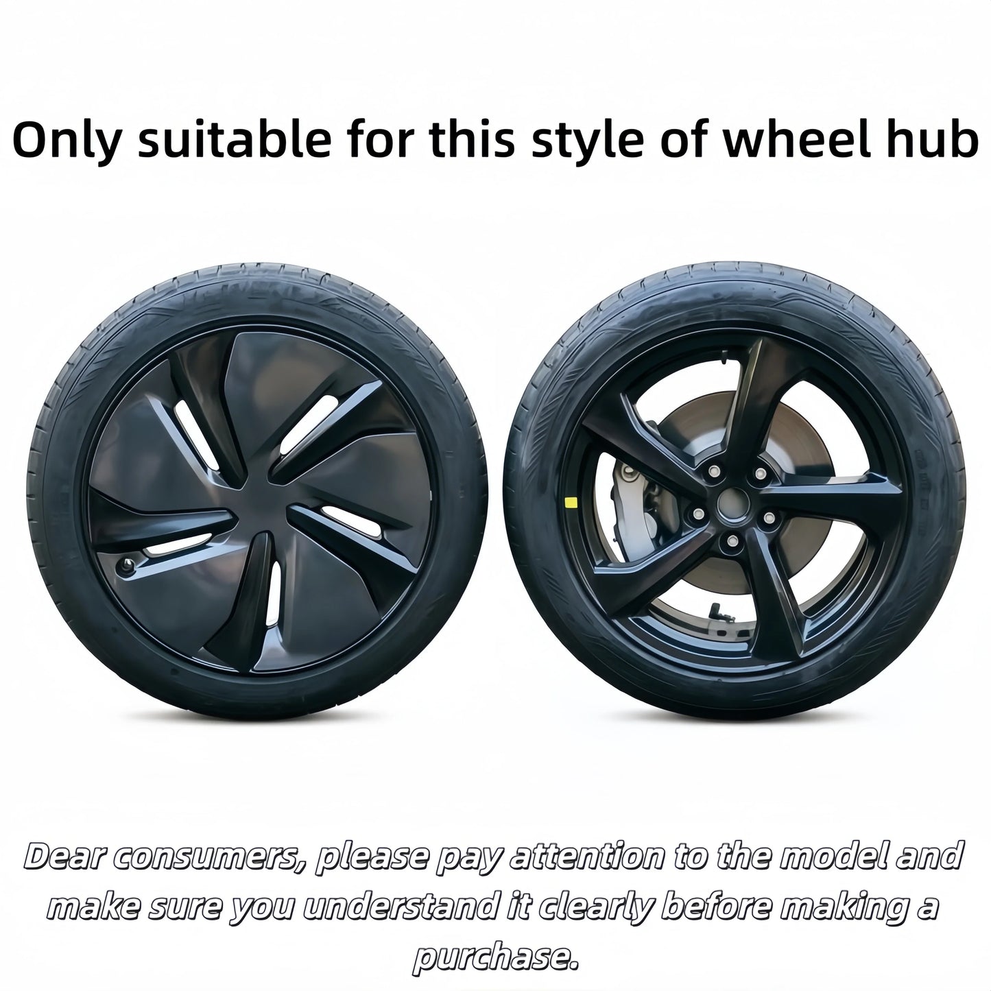 19" Performance Replacement Hub Caps for Tesla Model Y (2020–2024) | 4-Piece Wheel Cover Set - 14:29#Type A;200007085:11755855#19-Inch;400005408:110553637#TESLA;400005409:3984267#MODEL Y JUNIPER-14:347#Type B;200007085:11755855#19-Inch;400005408:110553637#TESLA;400005409:3984267#MODEL Y JUNIPER-  DRIVEN - 2