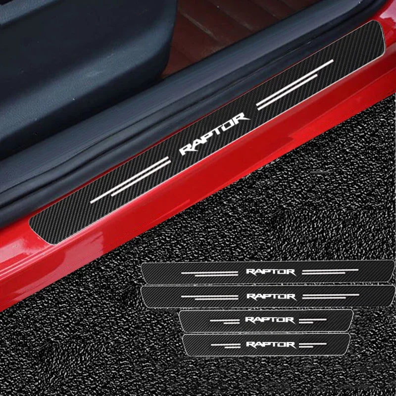 Carbon Fiber Door & Trunk Protective Strip for Ford Raptor / F-250 / Super Duty | Vinyl - 200000182:504-200000182:350850-200000182:193-  DRIVEN - 1