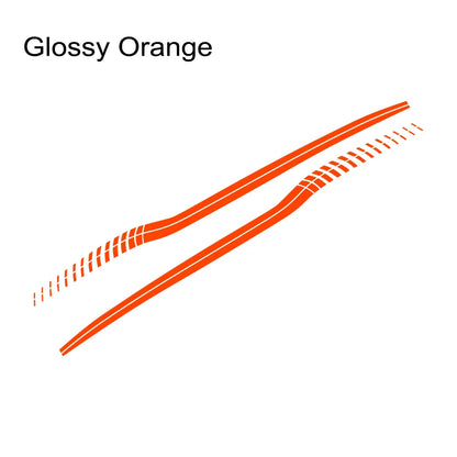 Sport Stripe Waistline Decal for Dodge Charger | Vinyl Film Styling Body Sticker - 200000182:350852#Glossy Orange-200000182:10#Glossy Red-200000182:175#Glossy Blue-200000182:366#Glossy Yellow-200000182:193#Glossy Black-  DRIVEN - 9