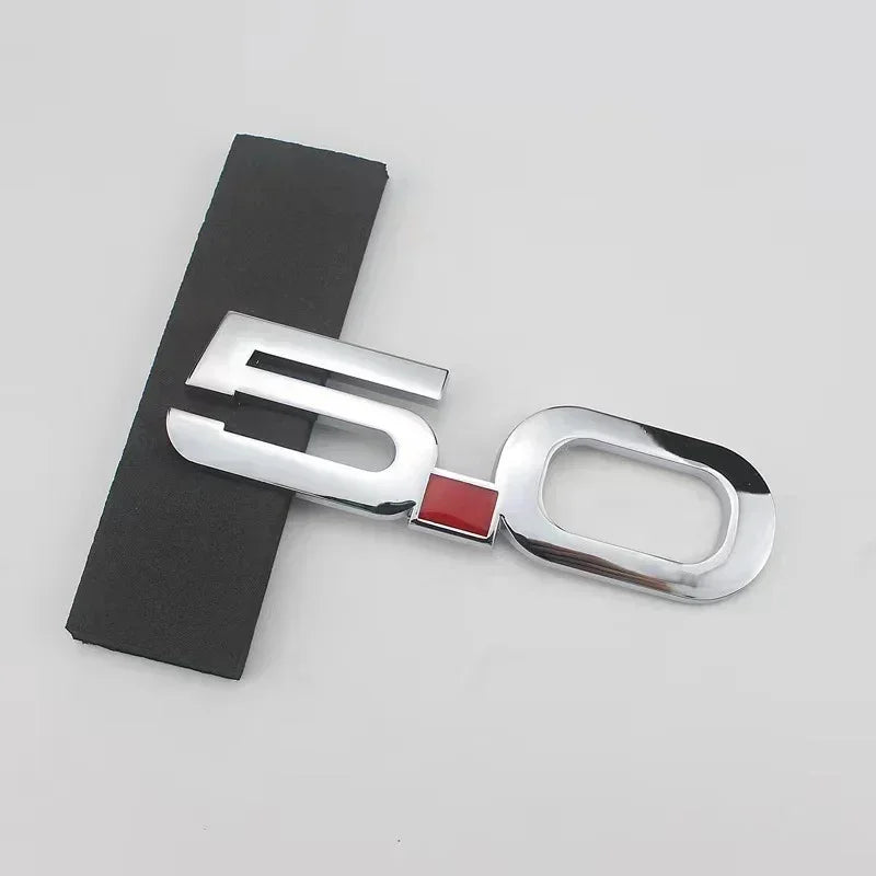 3D Metal 5.0 Logo Rear Trunk Emblem for Ford Mustang GT | Badge Car Sticker - 200000182:350853-  DRIVEN - 4