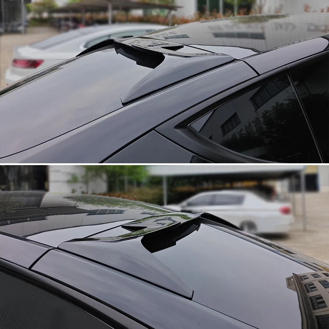 Rear Roof & Trunk Spoiler Wing Body Kit for Tesla Model Y | ABS Tuning Styling Accessory - 14:200004890#Glossy Black-14:200004889#Carbon Look-  DRIVEN - 4