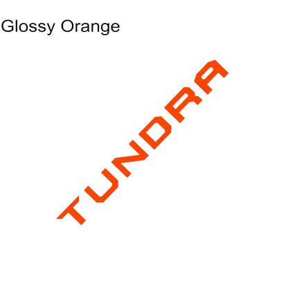 Tailgate Insert & Indent Letter Decal for Toyota Tundra (2014–2019) | Vinyl Pickup Sticker - 200000182:350850#Carbon Fiber-200000182:350852#Glossy Orange-200000182:366#Glossy Yellow-200000182:175#Glossy Blue-200000182:173#Matt Gold-  DRIVEN - 9