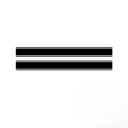 Sport Stripe Hood Bonnet Decal for Mini Cooper (R50–R61, F54–F60) | 2-Piece Engine Cover Vinyl Sticker - 200000182:350853-200000182:350850-200000182:496#Carbon fiber-200000182:173-200000182:200004890-  DRIVEN - 7