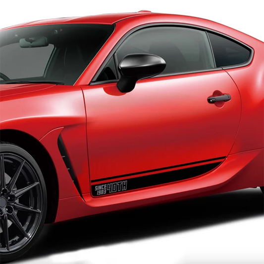 Lower Side Skirt Stripe Decals for Toyota GR86 (2021–2025) | Precut Vinyl Kit - <none>-  DRIVEN - 2