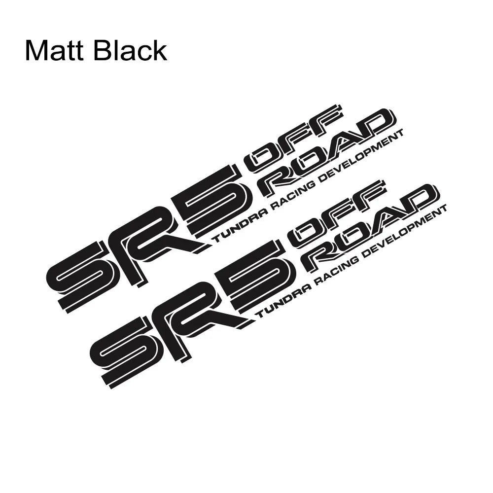 Trunk Side 4x4 Off-Road Decal for Toyota Tundra TRD / SR / SR5 | Pickup Bed Vinyl Sticker - 200000182:193#Glossy Black-200000182:200004890#Matt Black-200000182:200006152#Colorful Laser-200000182:771#Carbon Fiber-200000182:173#Glossy Blue-  DRIVEN - 12