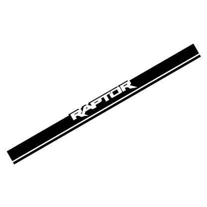 Hood Stripe Style Decal for Ford F-150 / Ranger Raptor | Vinyl Truck Sticker - 200000182:691#Model C;355:203282818#Glossy Orange-200000182:691#Model C;355:203282826#Glossy Red-200000182:691#Model C;355:203282825#Glossy Gray-200000182:691#Model C;355:203282824#Glossy White-200000182:691#Model C;355:203282822#Matt Silver-  DRIVEN - 9