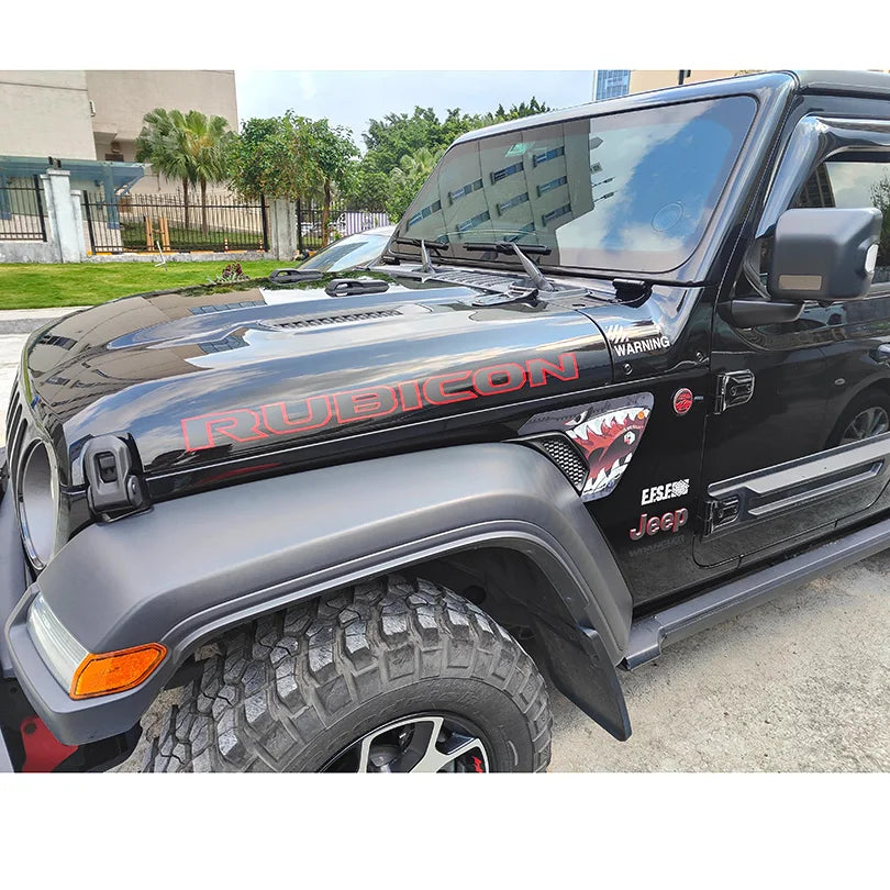 Shark Soldier Hood, Side & Fender Vent Decal | Precut Vinyl Wrap Graphic Kit - 200000182:350686#E-200000182:691#C-200000182:10#D-200000182:193#A-200000182:29#B-  DRIVEN - 3