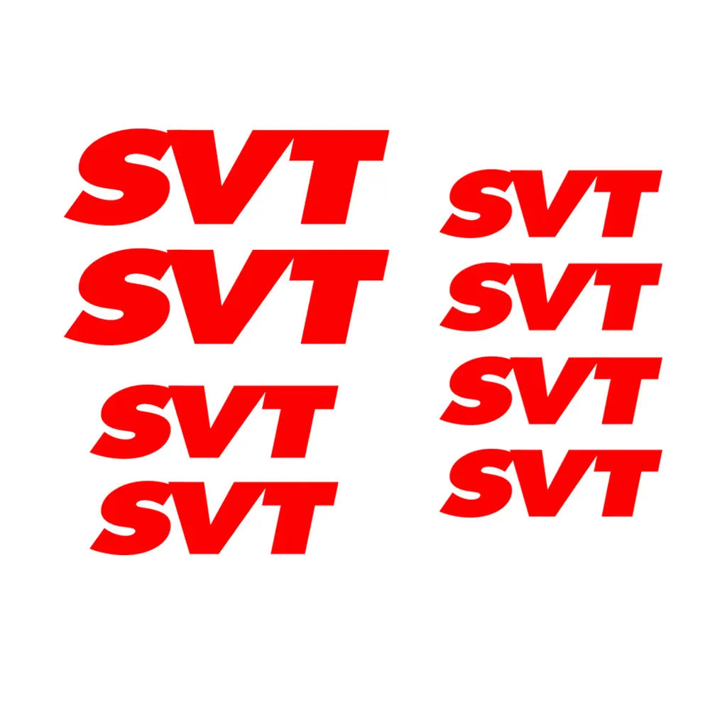 Ford SVT 8-Sticker Decal Set | Raptor, Cobra, Focus Vinyl Sheet - 200000182:496-200000182:1052-200000182:350850-200000182:350853-200000182:350852-  DRIVEN - 3