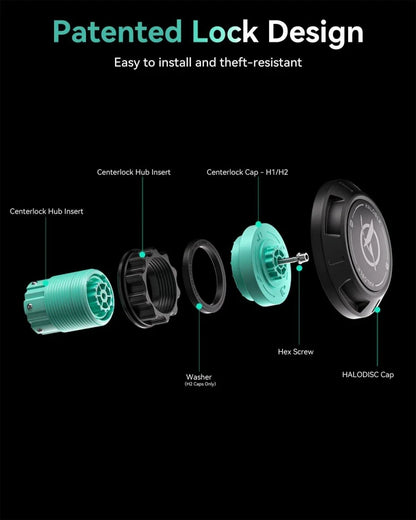Haloblk Hub Caps for Tesla Model Y Juniper (2025–2026) | 19" & 20" High-Performance Wheel Cover Set