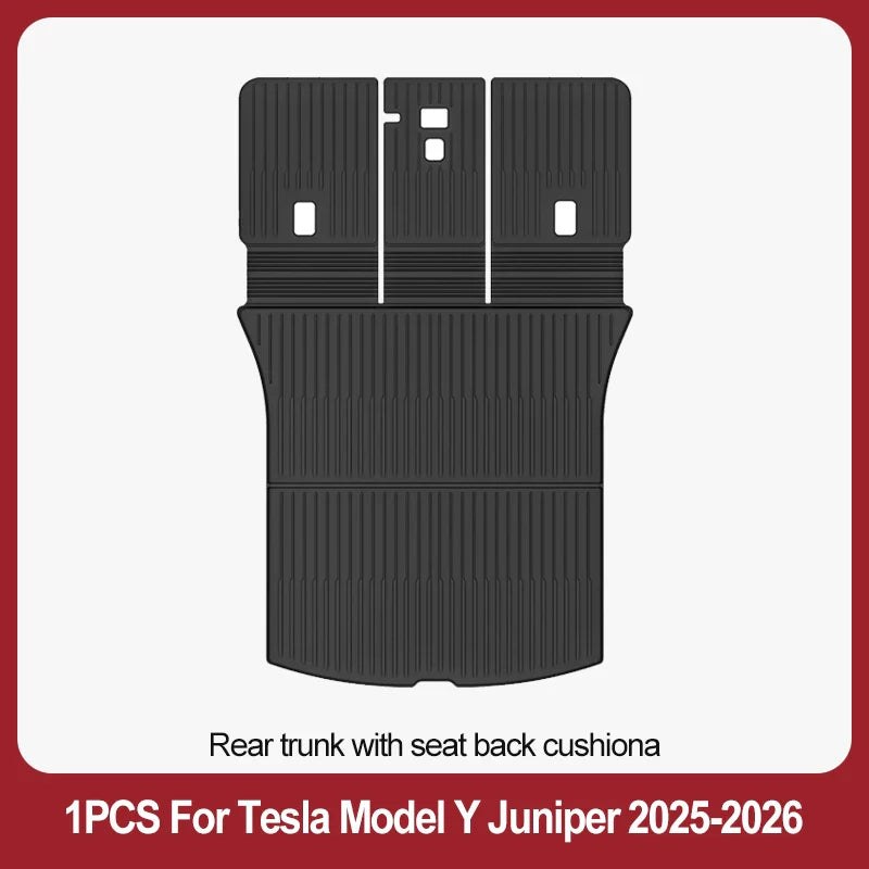 TPE Floor Mats & Luggage Mat for Tesla Model Y Juniper Premium / Performance (2025+) | All-Weather Set - 200000182:29#3PCS floor mats-200000182:10#6PCS sets-200000182:350852#5PCS sets-200000182:366#5PCS sets-200000182:175#7PCS sets-  DRIVEN - 8