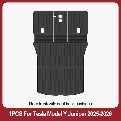 TPE Floor Mats & Luggage Mat for Tesla Model Y Juniper Premium / Performance (2025+) | All-Weather Set - 200000182:29#3PCS floor mats-200000182:10#6PCS sets-200000182:350852#5PCS sets-200000182:366#5PCS sets-200000182:175#7PCS sets-  DRIVEN - 8