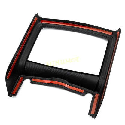 Carbon Fiber Center Console Cup Holder Trim Cover for Dodge Charger / Chrysler 300 | MIHUMOE ISO9001