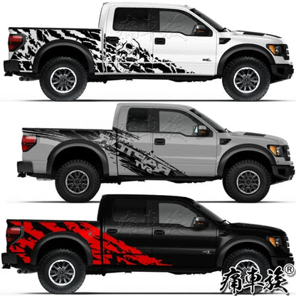 Full-Body Appearance Decoration Vinyl Kit for Ford F-150 Raptor | Custom KK Pickup Wrap - 200000182:29#A2-200000182:193#A1-200000182:366#C1-200000182:350852#C-200000182:10#B-  DRIVEN - 1
