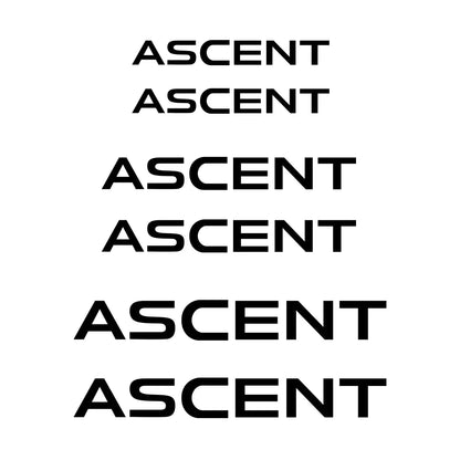 Brake Caliper Badge Sticker for Subaru Forester / XV / Crosstrek / Outback / Legacy / BRZ | 6-Piece Heat-Resistant Vinyl - 200000182:175#For Ascent;355:203282824#White-200000182:175#For Ascent;355:203282825#Red-200000182:366#For BRZ;355:203282825#Red-200000182:175#For Ascent;355:203282823#Black-200000182:10#For Legacy;355:203282825#Red-  DRIVEN - 8