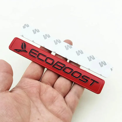 3D Metal EcoBoost Logo Emblem Badge Trunk Decal for Ford Focus / F-150 | Styling Sticker