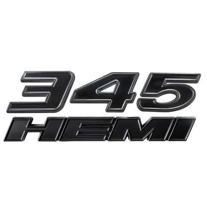3D Metal HEMI 392 345 Emblem Badge Sticker for Dodge Charger / RAM 1500 / Journey / Caliber - 200000182:691#Black-200000182:10#Silver Red Black-200000182:200013901#Red Black-200000182:200006152#Red-200000182:350850#Silver Red White-  DRIVEN - 14