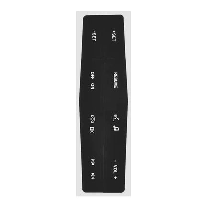 Steering Wheel Button Repair Decal | 1-Piece Car Interior Vinyl Sticker for Worn Buttons - <none>-  DRIVEN - 2