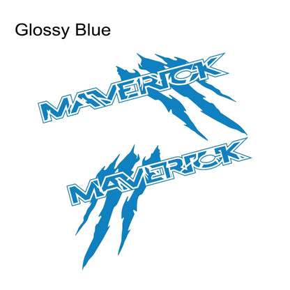 Ford Maverick Claw Style Pickup Bed Side Graphic Kit – Vinyl Decal (2 Pcs) | XLT, XL, V8 | 4 Sizes, 11 Finishes - 200000182:350852#Glossy Orange;5:361386#70x38.9cm-200000182:350852#Glossy Orange;5:361385#50x27.8cm-200000182:350852#Glossy Orange;5:200000990#40x22cm-200000182:10#Glossy Red;5:100014064#90x50cm-200000182:10#Glossy Red;5:361386#70x38.9cm-  DRIVEN - 16