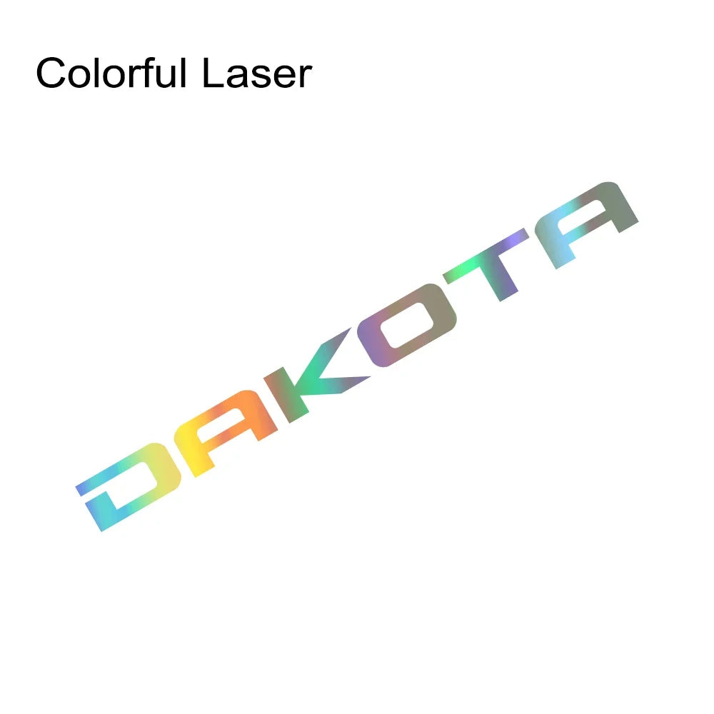 Front Windshield Decal for Dodge Dakota SLT / SXT / 5.9 / R/T | Vinyl Truck Window Sticker - 200000182:691#Glossy Gray-200000182:10#Glossy Red-200000182:193#Glossy Black-200000182:29#Glossy White-200000182:175#Glossy Blue-  DRIVEN - 18