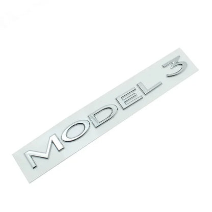 Original 3D ABS Letter Logo Emblem for Tesla Model 3 / Model Y | Rear Tailgate Trunk Badge - 200000182:10#MODEL Y Gloss Black-200000182:350852#MODEL Y Matte Black-200000182:366#MODEL Y Silver-200000182:193#MODEL 3 Gloss Black-200000182:29#MODEL 3 Matte Black-  DRIVEN - 12