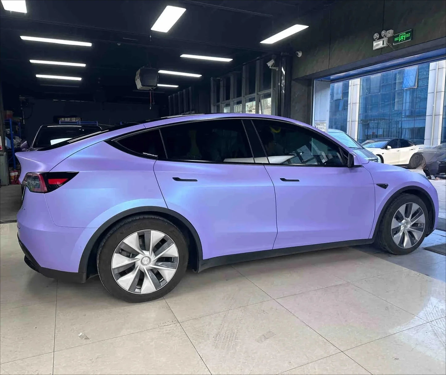 Precut Color Change PPF for Tesla Model 3 Highland (2024–2025) | Black & Glacier Blue PET Film - 200000182:350686#Bright black-200000182:350850#Matte Black-200000182:350852#Matte Black Purple-200000182:200004890#Lake Blue-200000182:200000914#Porsche Matte Grey-  DRIVEN - 25