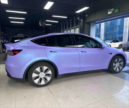 Precut Color Change PPF for Tesla Model 3 Highland (2024–2025) | Black & Glacier Blue PET Film - 200000182:350686#Bright black-200000182:350850#Matte Black-200000182:350852#Matte Black Purple-200000182:200004890#Lake Blue-200000182:200000914#Porsche Matte Grey-  DRIVEN - 25