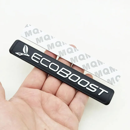 3D Metal EcoBoost Logo Emblem Badge Trunk Decal for Ford Focus / F-150 | Styling Sticker