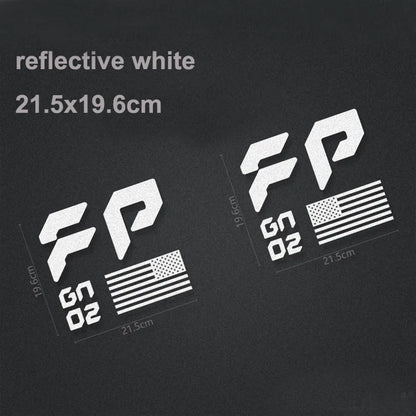 FP Performance USA Flag Bedside Decal for Ford F-150 / F-250 Raptor (Gen 1, 2 & 3) | Vinyl Sticker Pair - 200000182:10#red color 03-200000182:173#D-200000182:175#C-200000182:29#A-200000182:366#E-  DRIVEN - 10