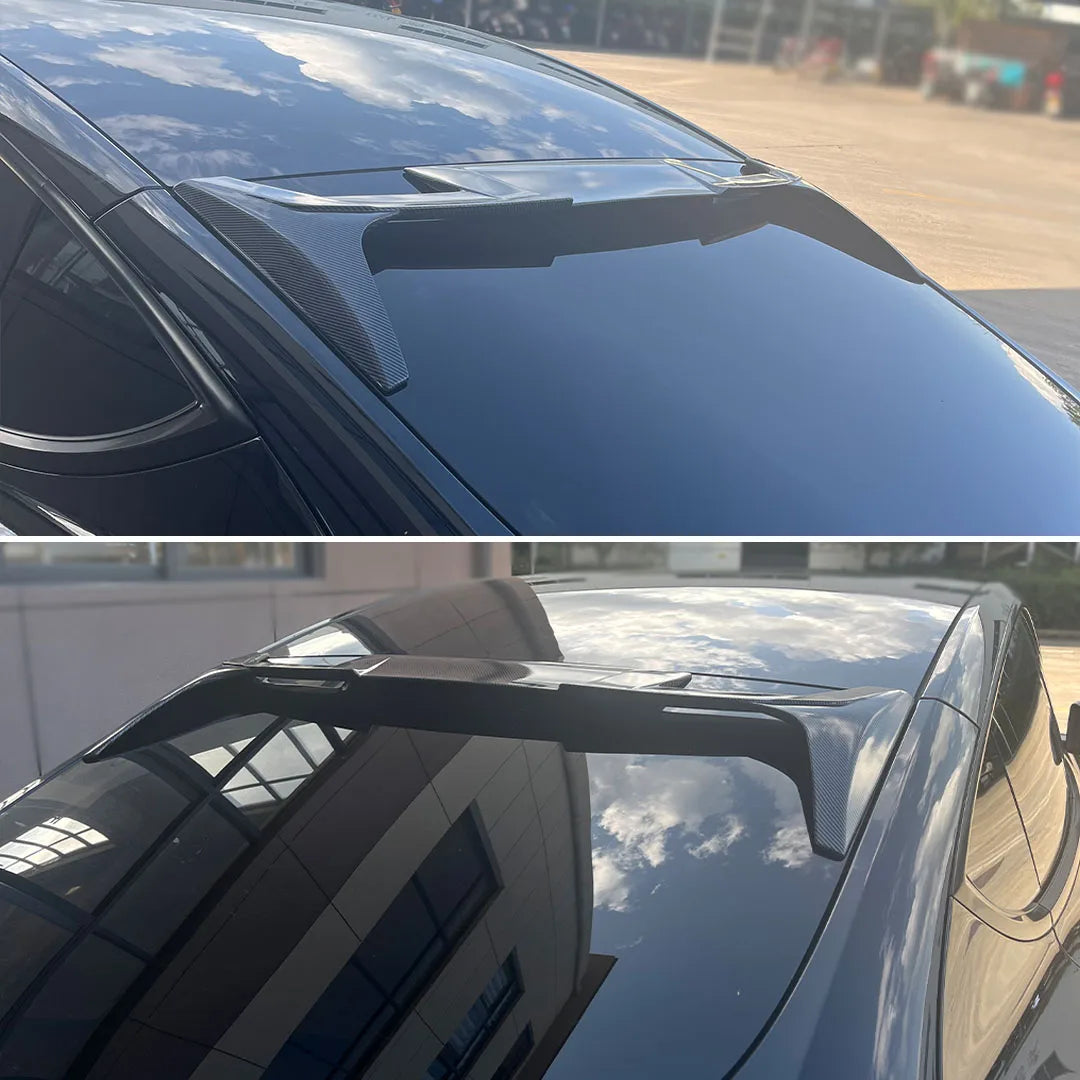 Rear Roof & Trunk Spoiler Wing Body Kit for Tesla Model Y | ABS Tuning Styling Accessory - 14:200004890#Glossy Black-14:200004889#Carbon Look-  DRIVEN - 3