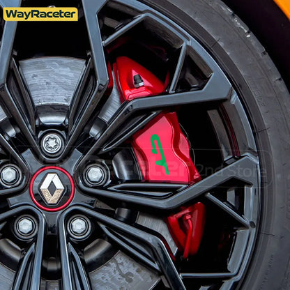 Renault Brake Caliper Decal Set – Hi-Temp Waterproof Reflective Vinyl | Megane RS, Clio, Sandero GT, Twingo, Laguna, Arkana (6 Pcs) - 200000182:193#RS black-200000182:691#RS red-200000182:29#RS white-200000182:350852#RS green-200000182:10#RS yellow-  DRIVEN - 5